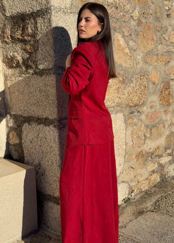 Traje rojo libélula - Imagen 3
