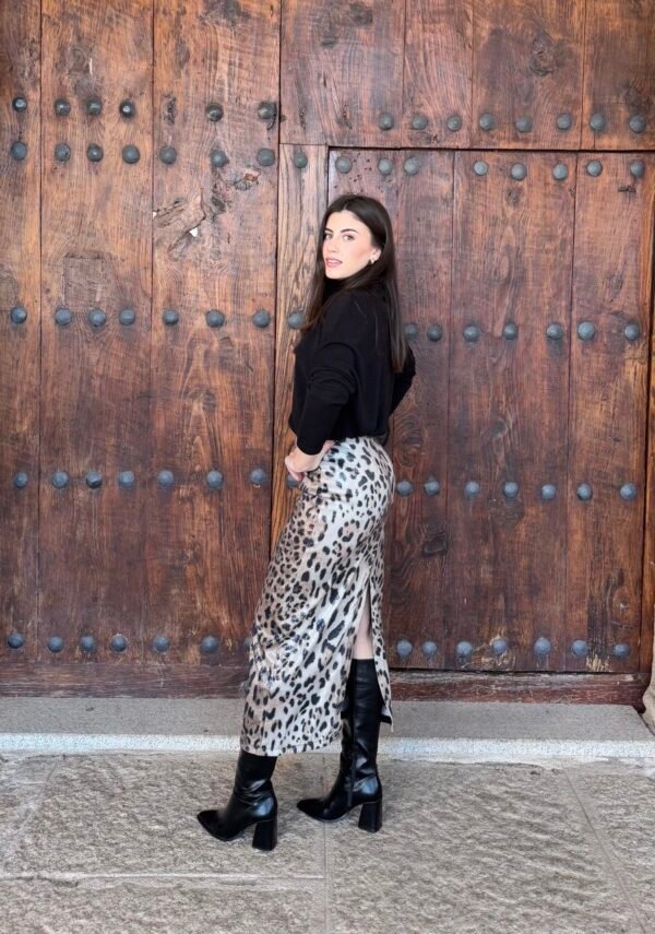 Falda leopardo - Imagen 2