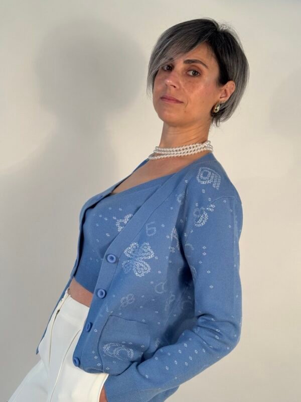 Conjunto top y chaqueta